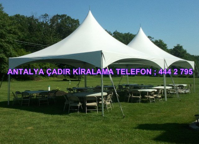 Antalya Düğün Çadırı kiralama