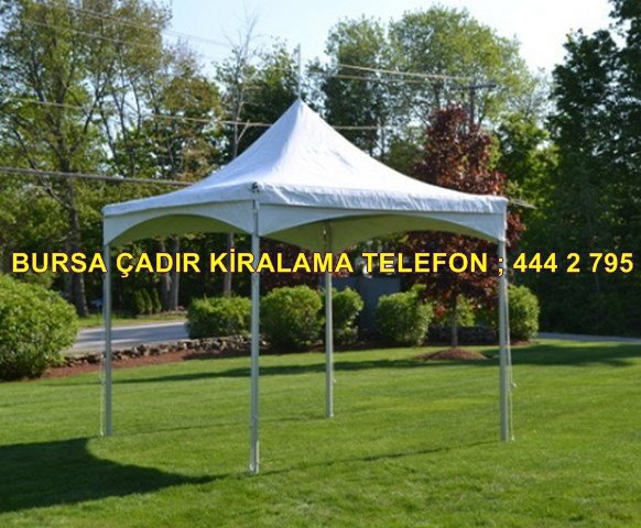 Bursa Kubbeli Tente çadır kiralama