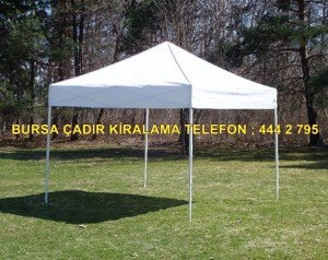 Bursa Çadır kamp çadırı kiralama