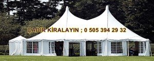 Büyük Çadır kiralama