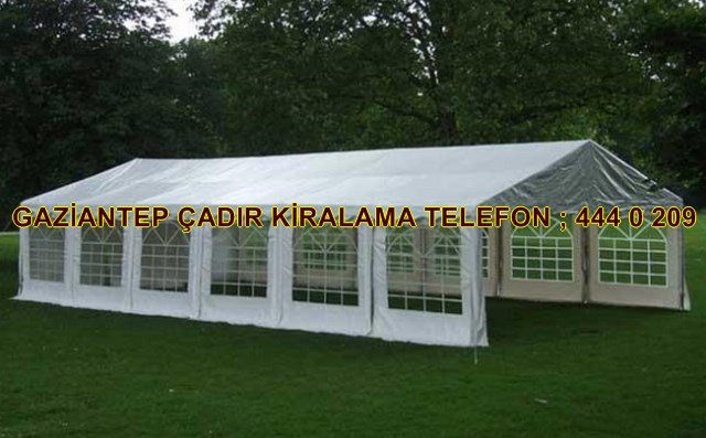 Gaziantep kiralık çadır fiyatları