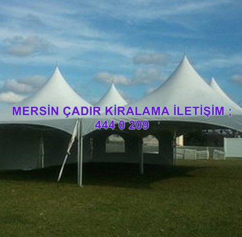 Mersin kiralık çadır firmaları