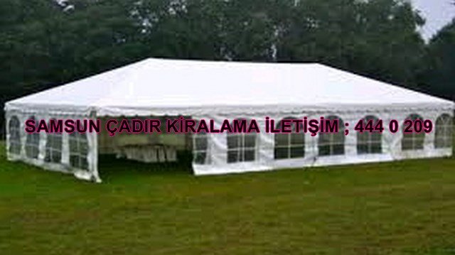 Samsun Kubbe Çadır kiralama