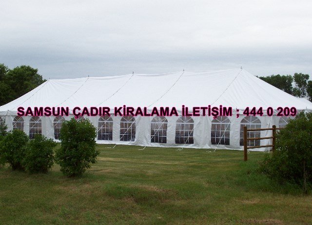 Samsun çadır kiralama ucuz modeller