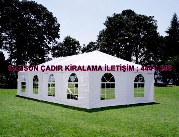 Samsun İndirim Çadırı kiralama