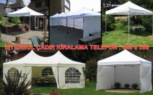 İstanbul Alüminyum Hi-Tech Çadır kiralama