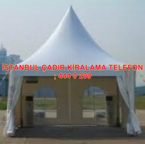 İstanbul kiralama çardak çadır